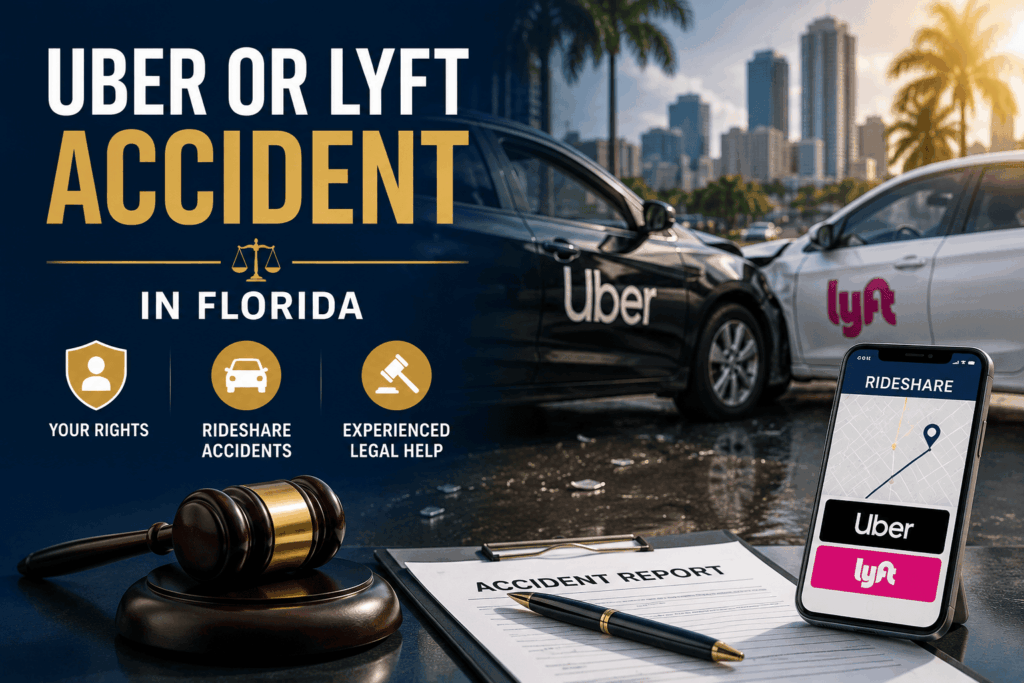 What to Do After an Uber or Lyft Accident in Florida
