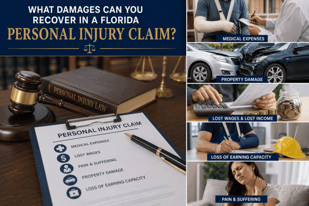 What Damages Can You Recover in a Florida Personal Injury Claim?