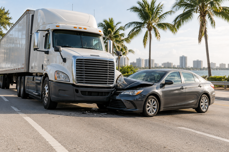 What to Know About Truck Accident Claims in Florida